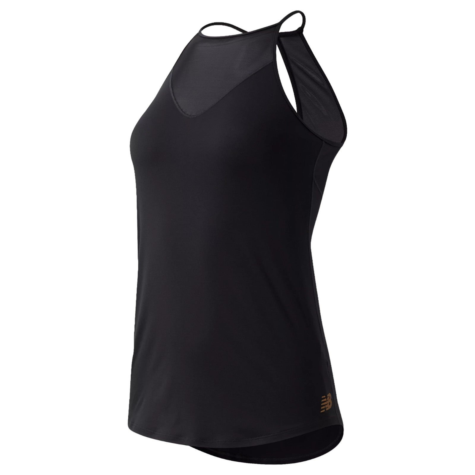 New Balance Womens Determination Shadow Tank Top - Black