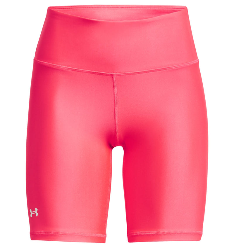 Under Armour Women's HeatGear Armour Bike Shorts - Pink