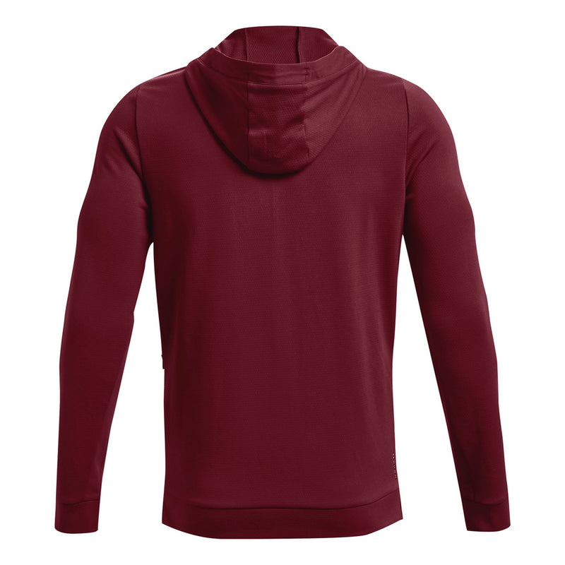 Under Armour Rush Warm-Up Full Zip Hoodie - Red