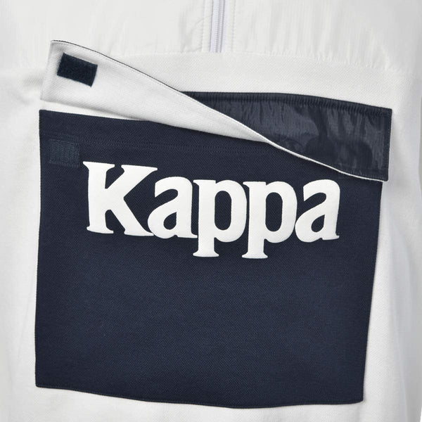 Kappa If Fleece Jacket - White / Navy