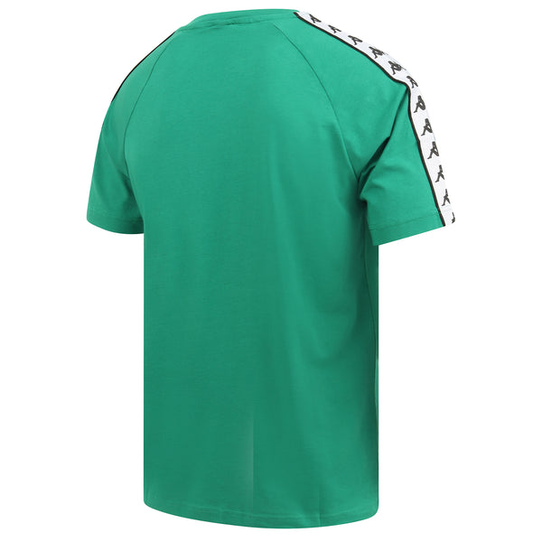 Kappa 222 Banda Coen Auth T Shirt - Green