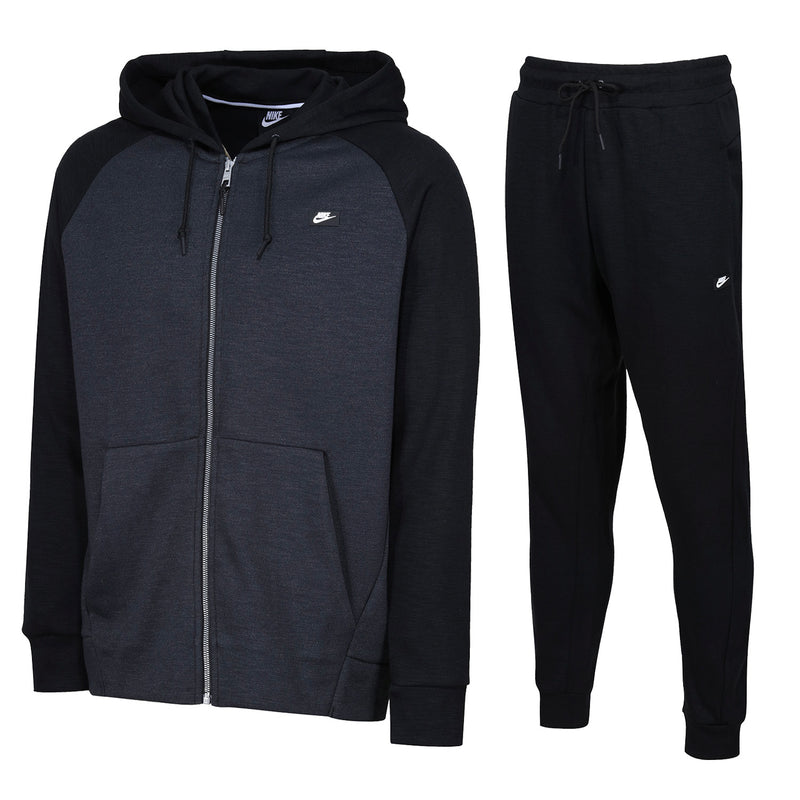 Nike NSW Optic Full Zip Tracksuit - Black/Grey