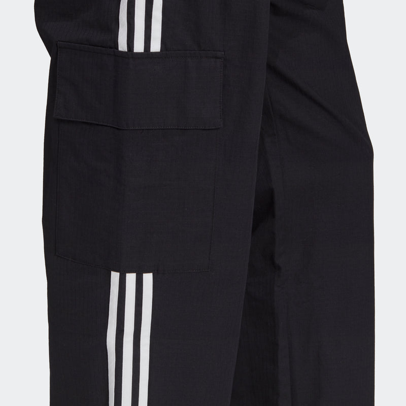 adidas Originals Adicolor Classics 3 Stripes Cargo Pants - Black