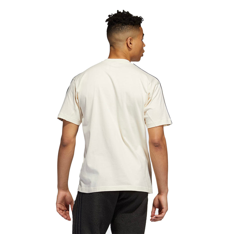 adidas Originals SPRT Shadow 3-Stripes T-Shirt - White