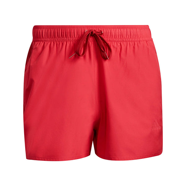 adidas Classic 3-Stripes Swim Shorts - Power Pink / Team Victory Red