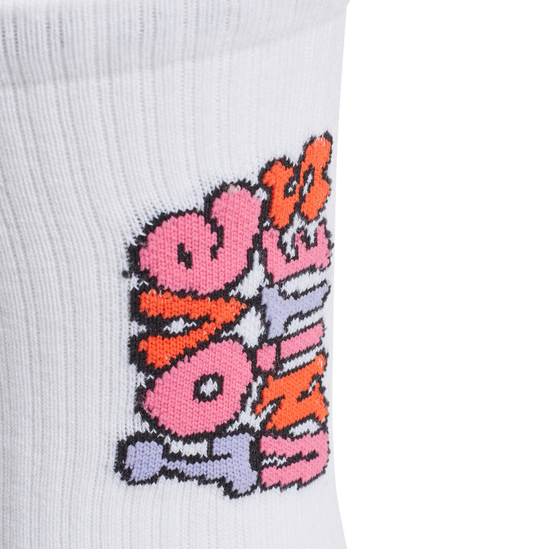adidas Originals Love Unites Crew Socks 3 Pairs - White