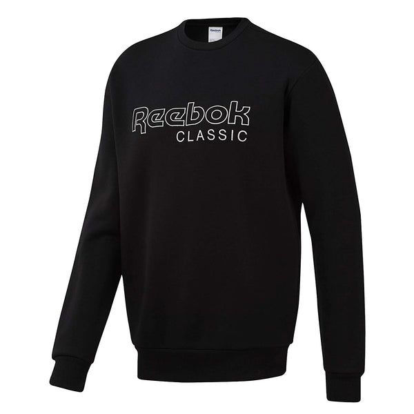 Reebok Classics Logo Crew Sweatshirt - Black