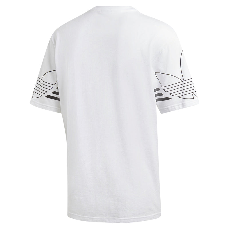 adidas Originals T Shirt Outline - White
