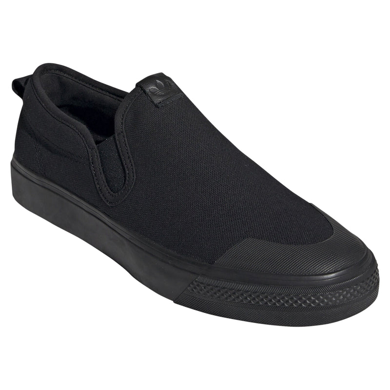 adidas Originals Nizza Slip On Shoes - Black