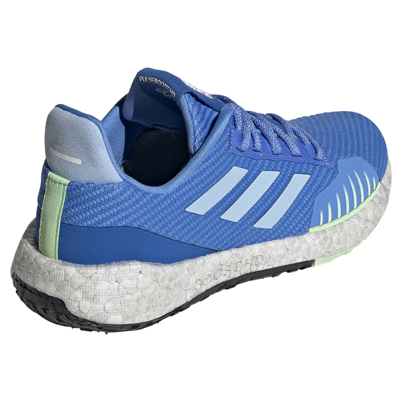 adidas Womens PulseBOOST HD Winter Running Shoes - Blue