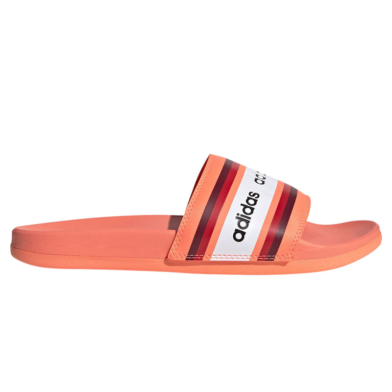 adidas Womens FARM Rio Adilette Comfort Slides - Orange
