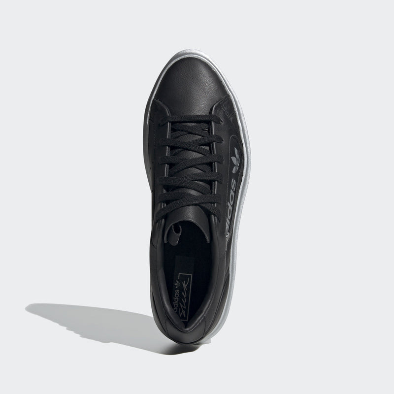 adidas Originals Womens Sleek Super Shoes - Black/Silver