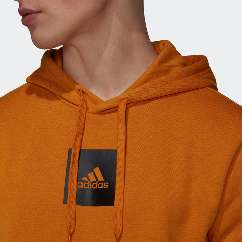 adidas Essentials Fleece Hoodie - Focus Orange / Black