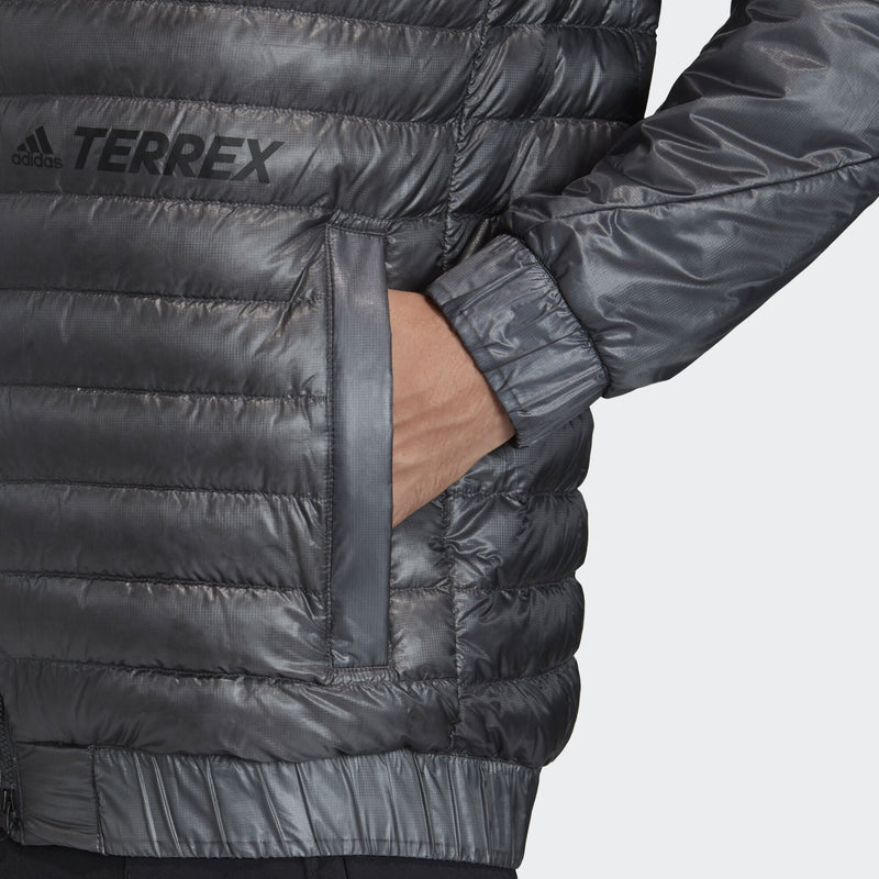 adidas Terrex Hike Bomber Down Jacket - Grey