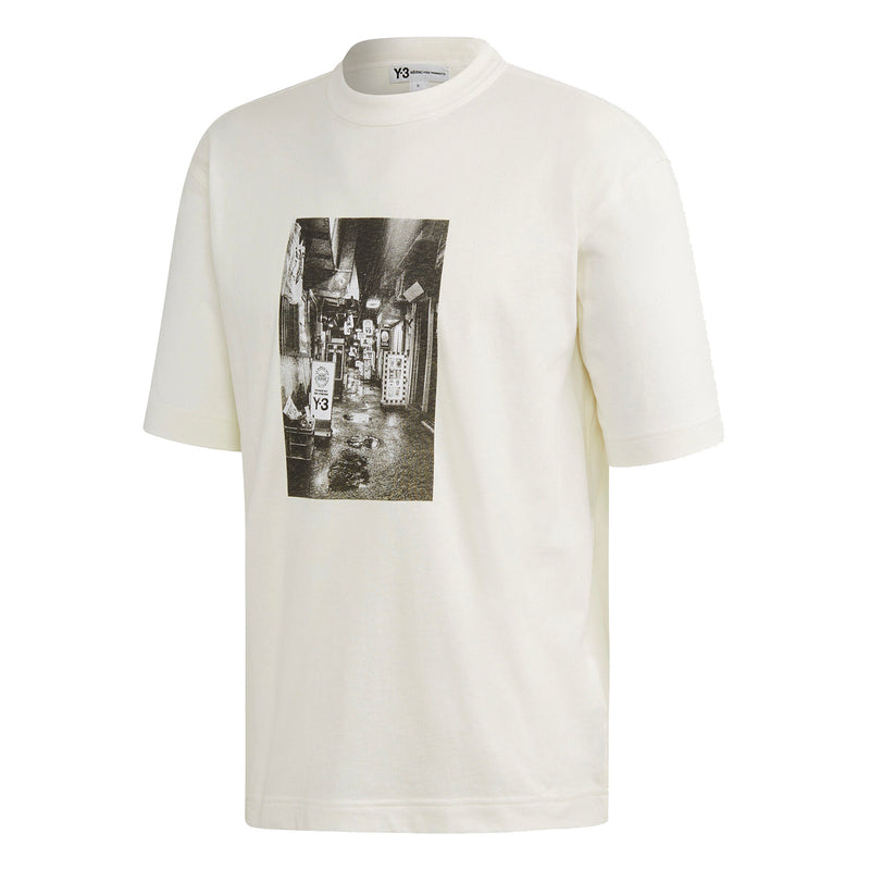 adidas Y-3 Alleyway Graphic T-Shirt - White