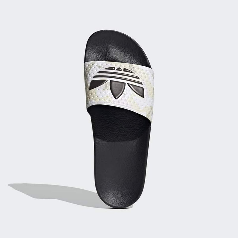 adidas Originals Unisex Adilette Slides Camo Print - Black