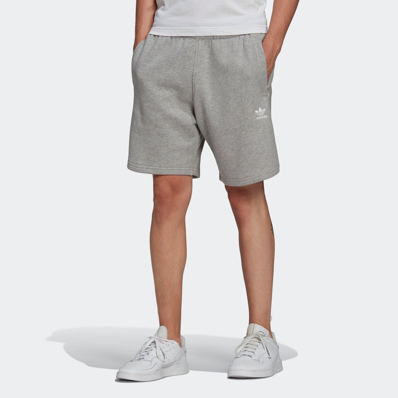 adidas Originals Trefoil Essentials Fleece Shorts - Grey
