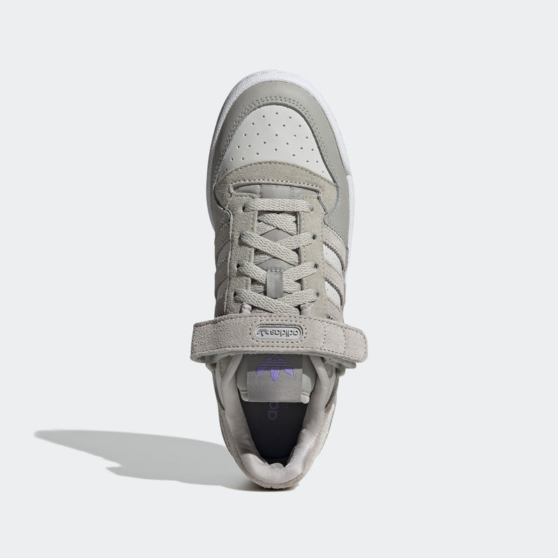 adidas Originals Womens Forum Low Shoes - Grey Purple