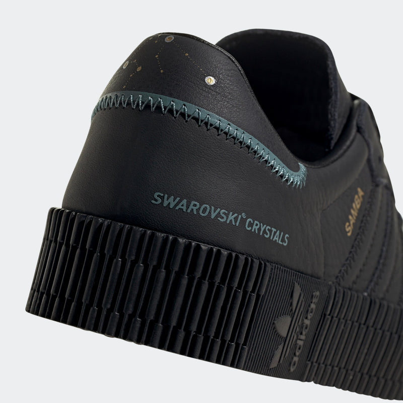 adidas Originals Womens Sambarose Swarovski Shoes - Core Black