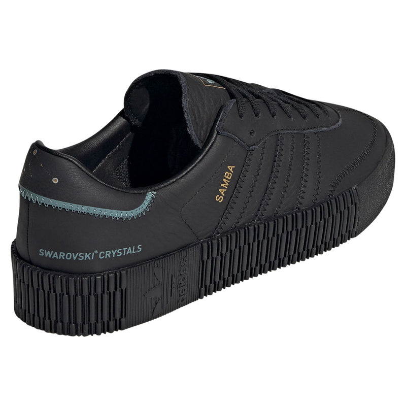 adidas Originals Womens Sambarose Swarovski Shoes - Core Black