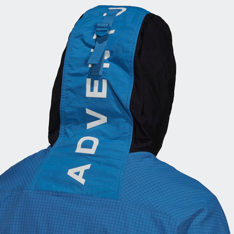 adidas Originals ADV Adventure Traverse Jacket - Black / Focus Blue