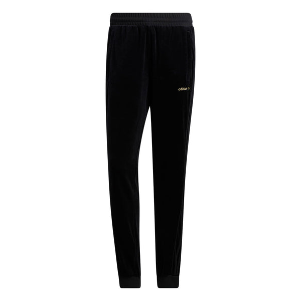 adidas Originals SPRT Velour 3-Stripes Pants - Black