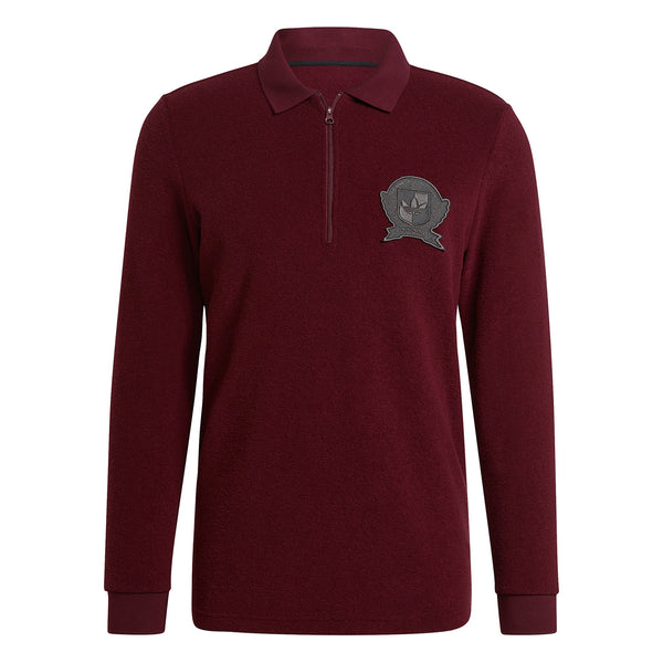 adidas Originals Collegiate Crest Polo Shirt - Burgundy