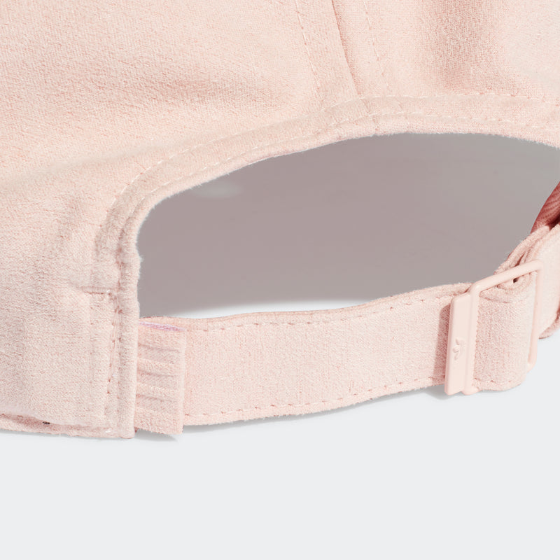 adidas Originals Premium Essentials Suede Baseball Cap - Pink