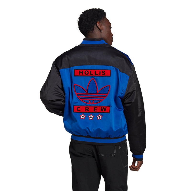 adidas Originals Run-DMC Collegiate Varsity Jacket - Blue