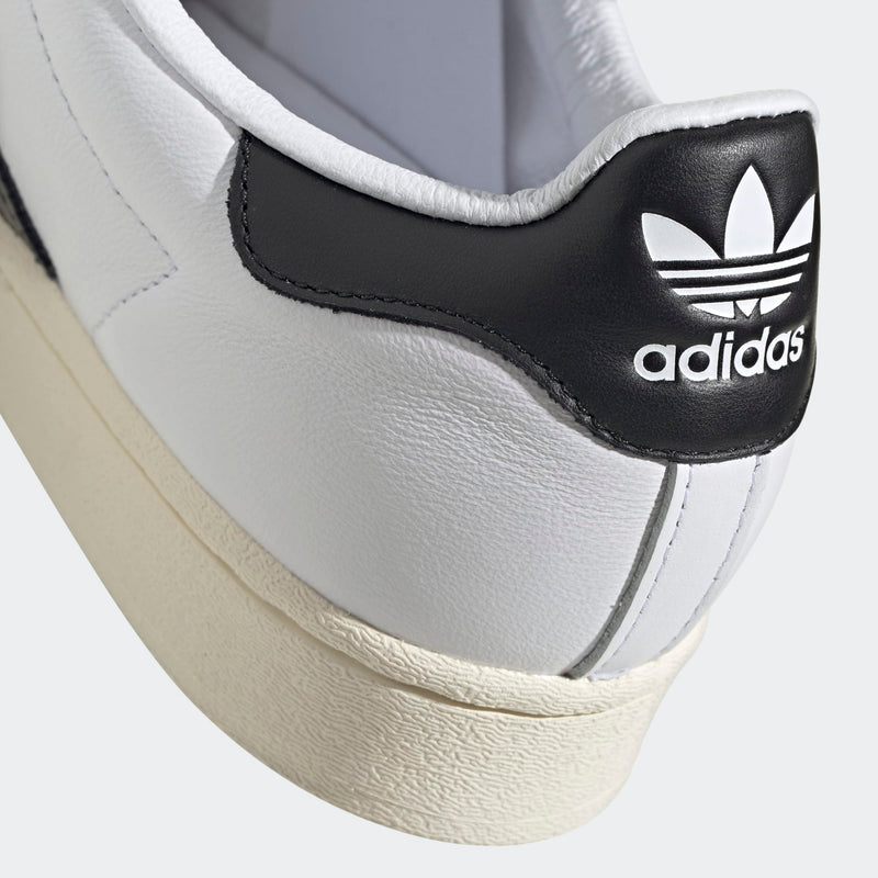 adidas Originals Unisex Superstar Laceless Shoes - White Black