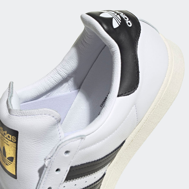 adidas Originals Unisex Superstar Laceless Shoes - White Black