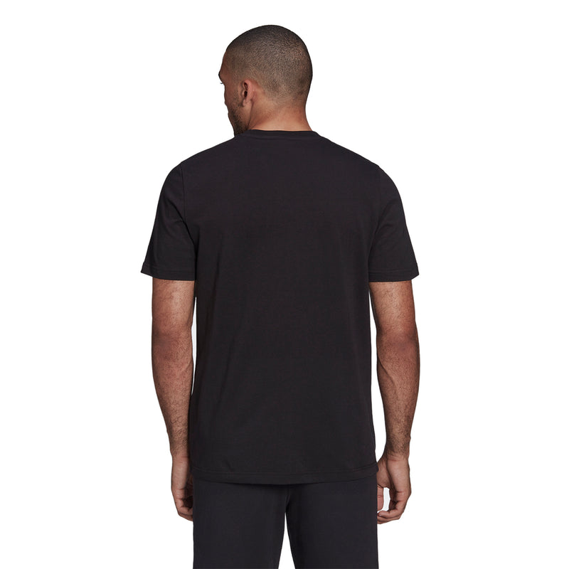 adidas Originals Trefoil T-Shirt Glossy Print - Black