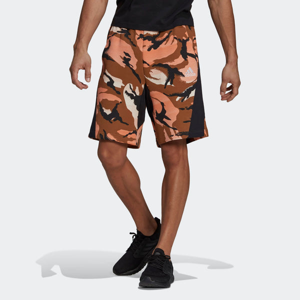 adidas Sportswear Desert Camouflage Allover Print Shorts - Multi