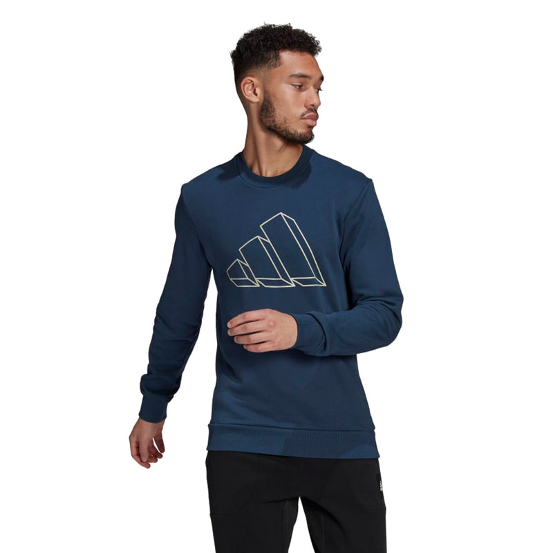 adidas Sportswear Graphic Crew Sweatshirt - Blue